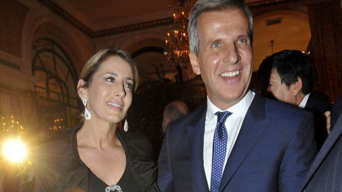 Martín Redrado junto a Lulú Sanguinetti.