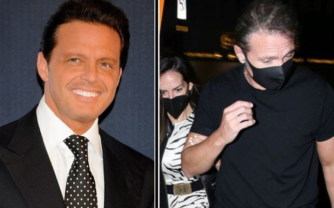 Luis Miguel se mostró en público con su novia argentina