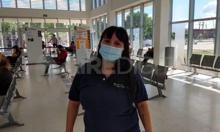 Sabrina trabaja como admisionista de la guardia central del Hospital Iturraspe y este lunes recibió en el mundo a Josías. Sabrina trabaja como admisionista de la guardia central del Hospital Iturraspe y este lunes recibió en el mundo a Josías.