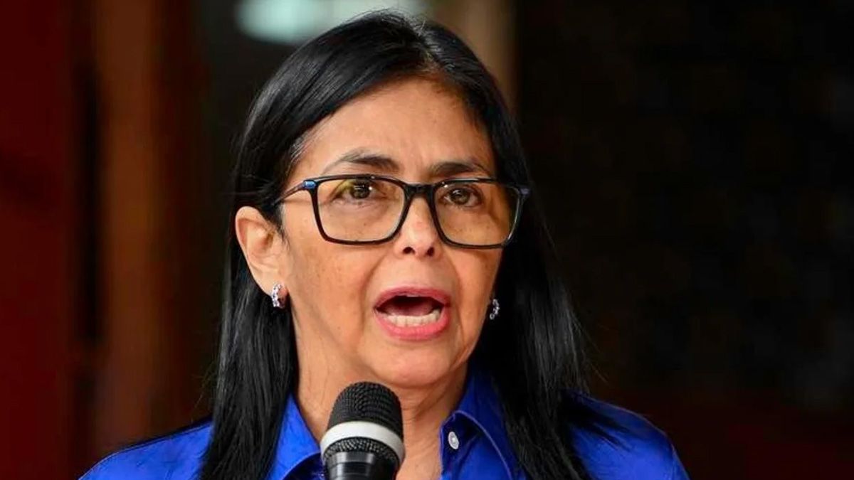 Delcy Rodr&iacute;guez, presidenta interina de Venezuela.