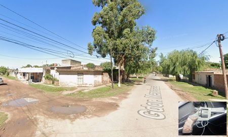 Aráoz y Gobernador Menchaca, la zona donde se realizó el procedimiento. Aráoz y Gobernador Menchaca, la zona donde se realizó el procedimiento.