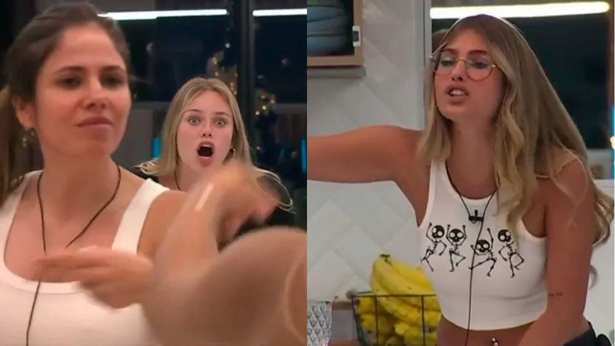 Gran Hermano Intensa Pelea A Los Gritos De Julieta Y Romina Contra Coti 1950