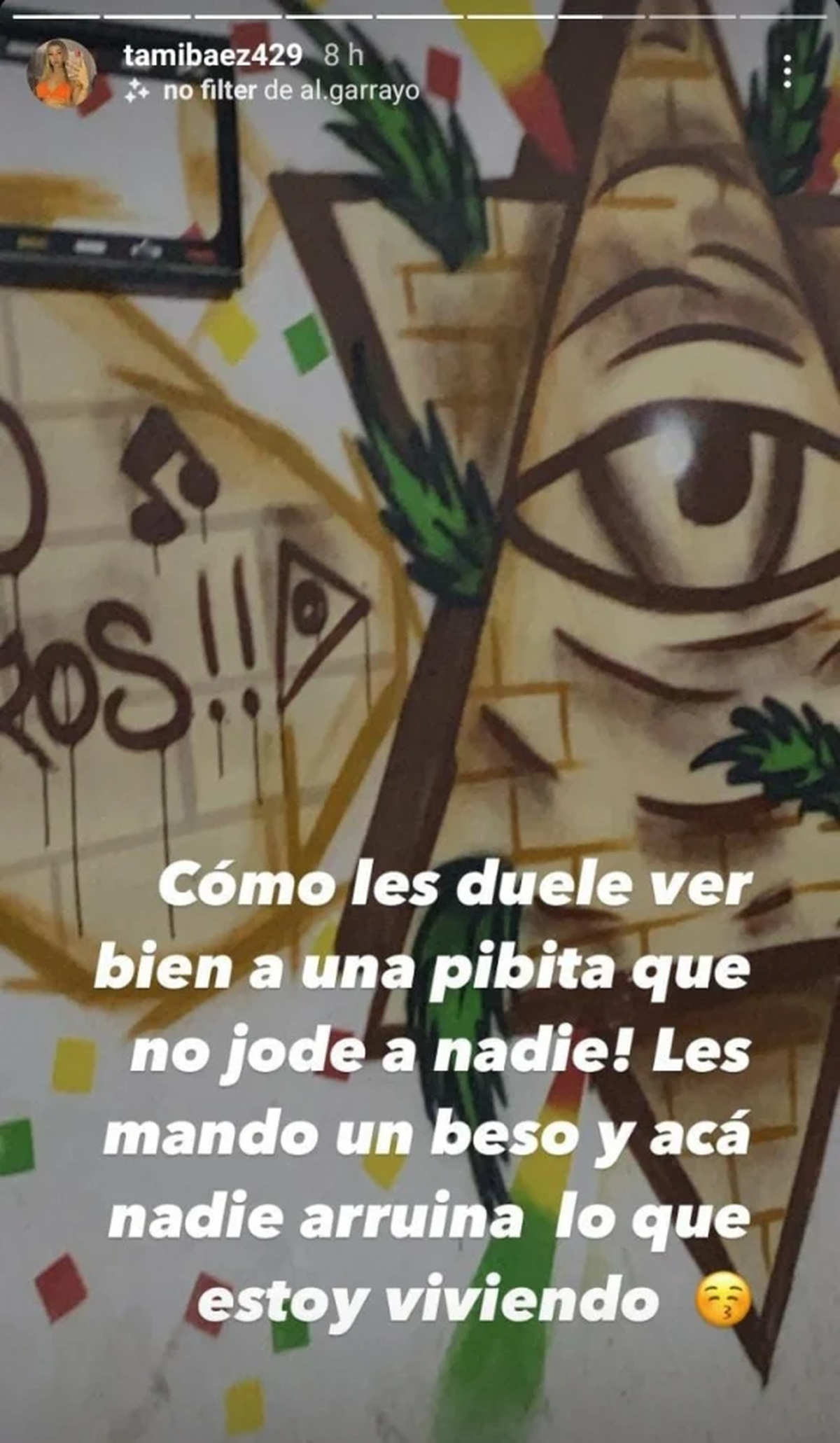El descargo de Tamara B&aacute;ez, novia de L-Gante.
