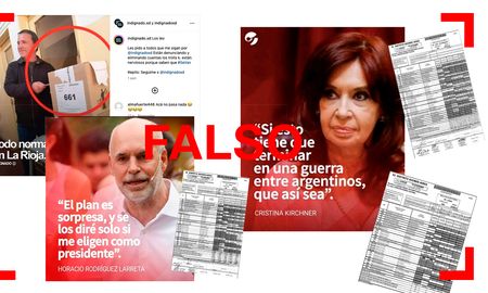 elecciones 2023: cuales son las desinformaciones de las que te tenes que cuidar elecciones 2023: cuales son las desinformaciones de las que te tenes que cuidar