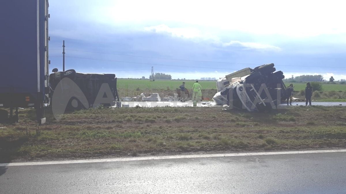 El choque se produjo cuando se registraban lluvias en el corredor.