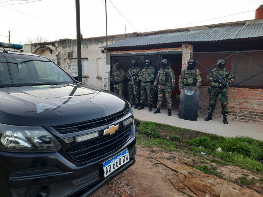 El asalto en Toelvo-Club 94 Sport dio origen a una investigación que derivó en los allanamientos.