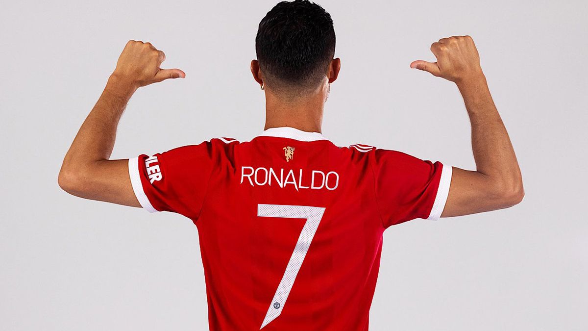 Cristiano Ronaldo usará la camiseta número 7 del Manchester United
