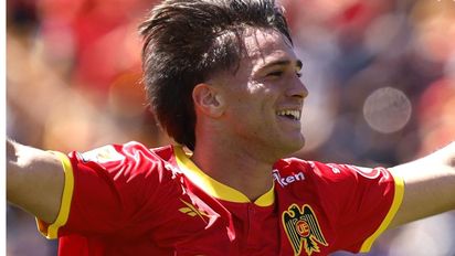 Se fue de Unión sin debutar y ahora es figura en Chile: Franco Ratotti marcó su primer gol en Unión Española