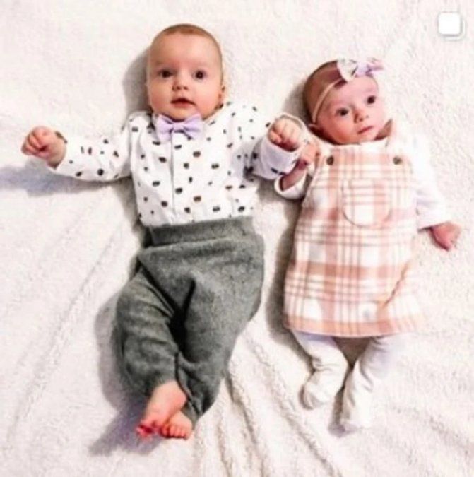 Solo se conocen 13 casos similares en la historia de la humanidad (instagram.com/roberts.supertwins/).