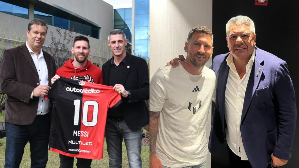El presidente de Newells habló del regreso de Messi y reveló el plan de Claudio Tapia para traerlo