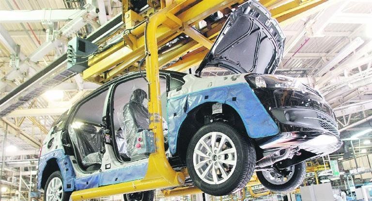 En caída: la producción automotriz arrancó el año de la peor manera.