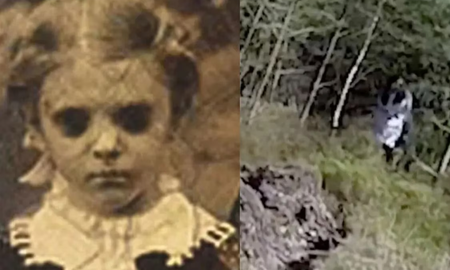 Aterrador: vieron a la nena fantasma de ojos negros y aseguran que es real Aterrador: vieron a la nena fantasma de ojos negros y aseguran que es real