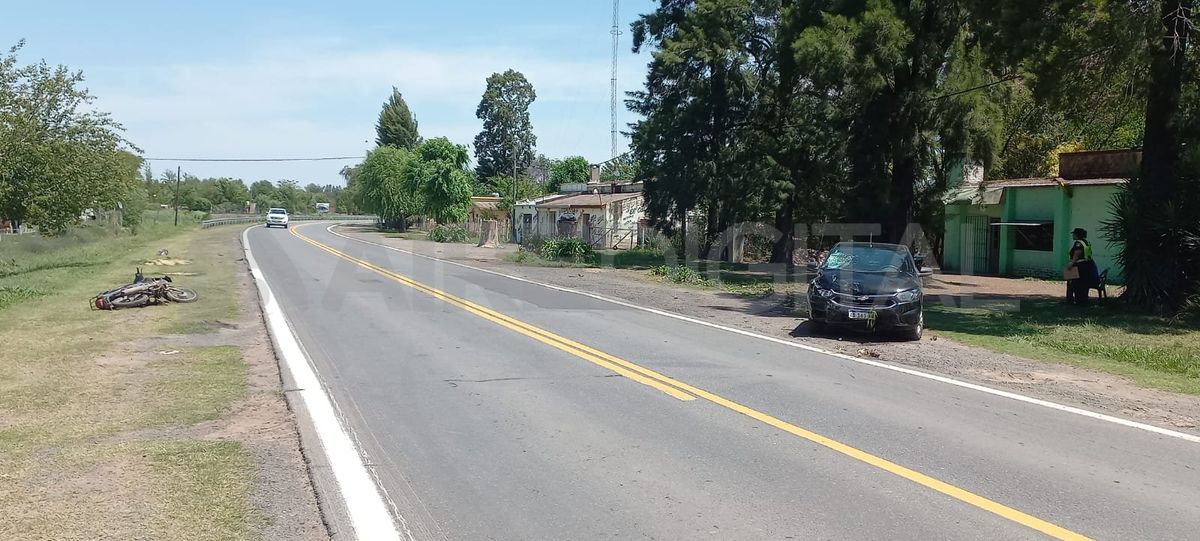 Una motociclista de 15 años murió tras un fuerte accidente en la ruta 11