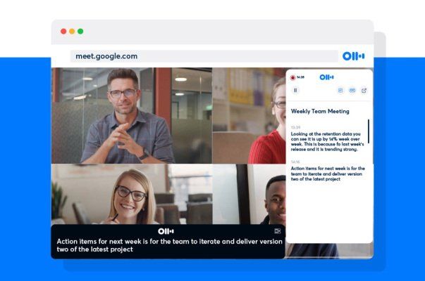 La transcripción automática es realizada por Otter.ai.