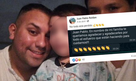 El policía federal Juan Pablo Roldán murió tras ser acuchillado a la altura del corazón el lunes. El policía federal Juan Pablo Roldán murió tras ser acuchillado a la altura del corazón el lunes.
