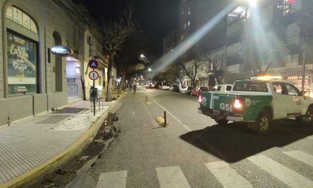 Un conductor que se trasladaba por avenida Urquiza al 2.500 se descompuso, chocó y fue asistido por personal municipal.