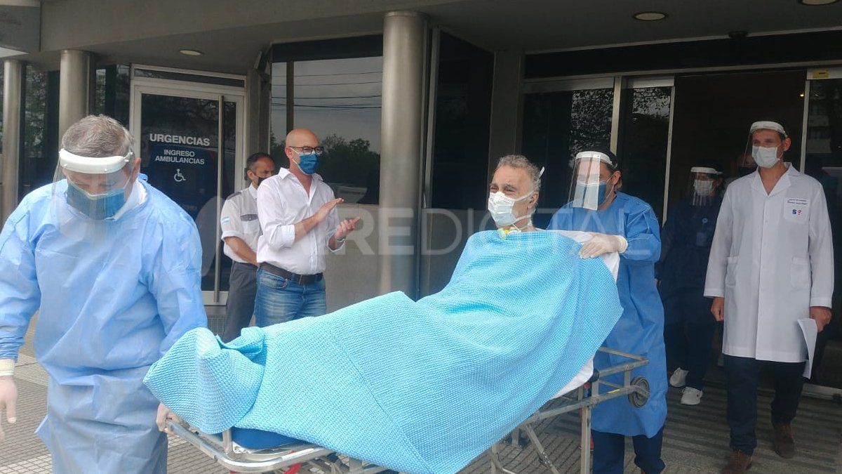 MIngo tiene 70 años. Dio positivo para coronavirus