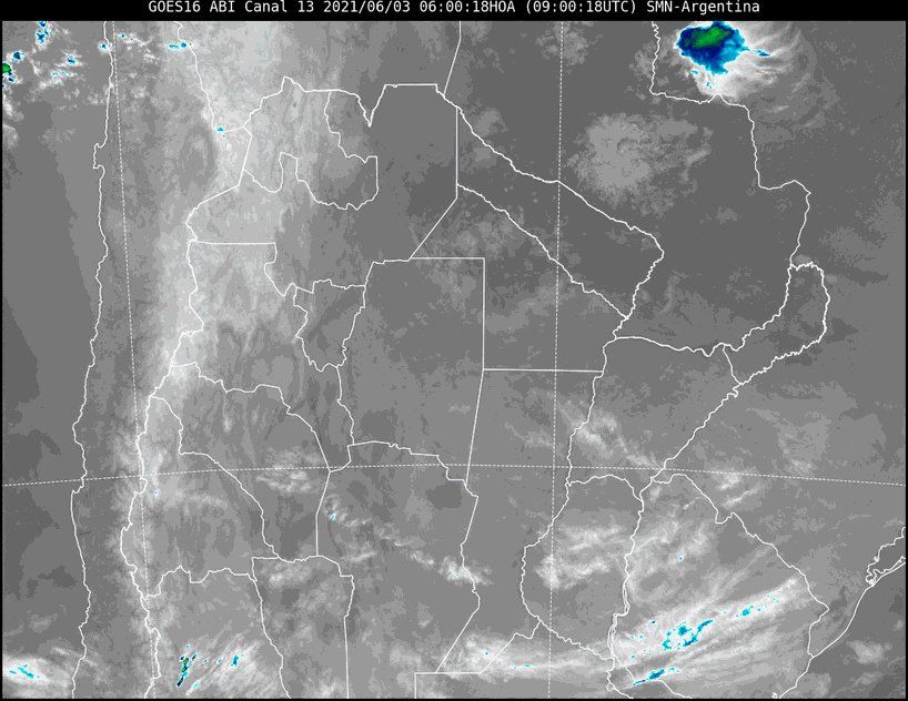 Imágenes satelitales.