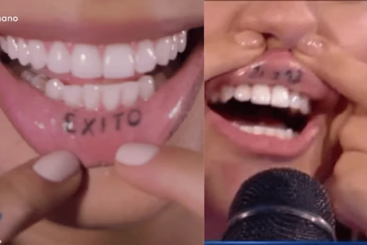 Rosina Beltrán mostró con orgullo sus tatuajes antes de entrar a la casa de Gran Hermano. Rosina Beltrán mostró con orgullo sus tatuajes antes de entrar a la casa de Gran Hermano.