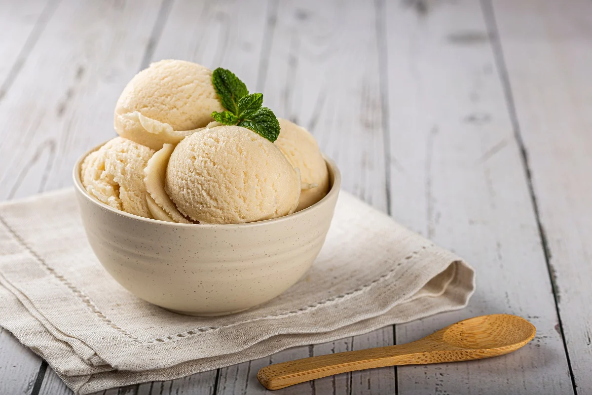 Cómo hacer helado vegano de vainilla
