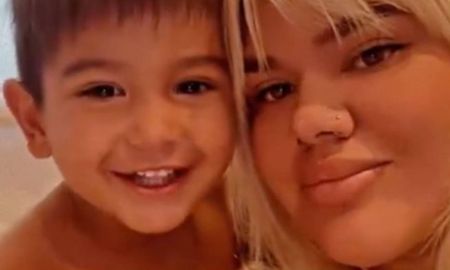 Morena Rial junto a su hijo Francesco. Morena Rial junto a su hijo Francesco.