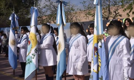 El abanderado ya no será el mejor alumno en La Pampa El abanderado ya no será el mejor alumno en La Pampa