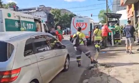La explosión de un tanque de amoníaco ocurrió dentro de un frigorífico de Barracas. La explosión de un tanque de amoníaco ocurrió dentro de un frigorífico de Barracas.