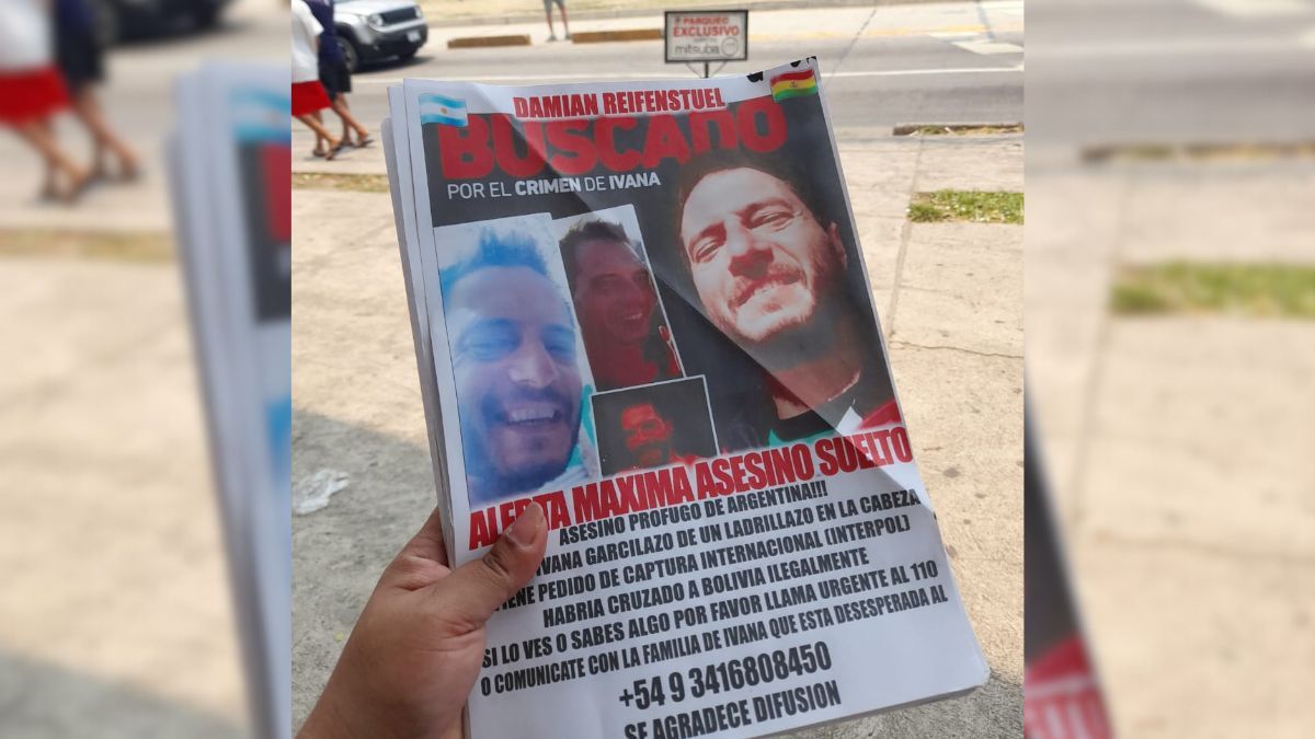 Testigos indicaron que Damián Reifenstuel está en la localidad boliviana de Santa Cruz de la Sierra.