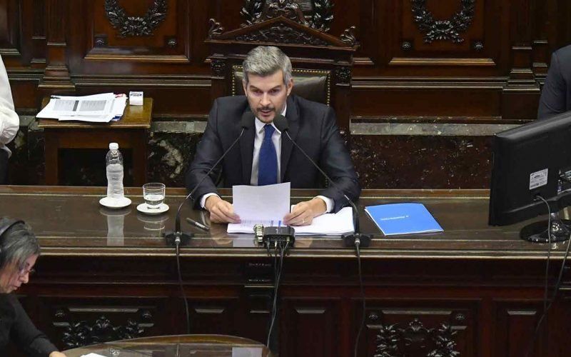 Marcos Peña en una caliente sesión de Diputados: “No nos vamos a ir en diciembre”