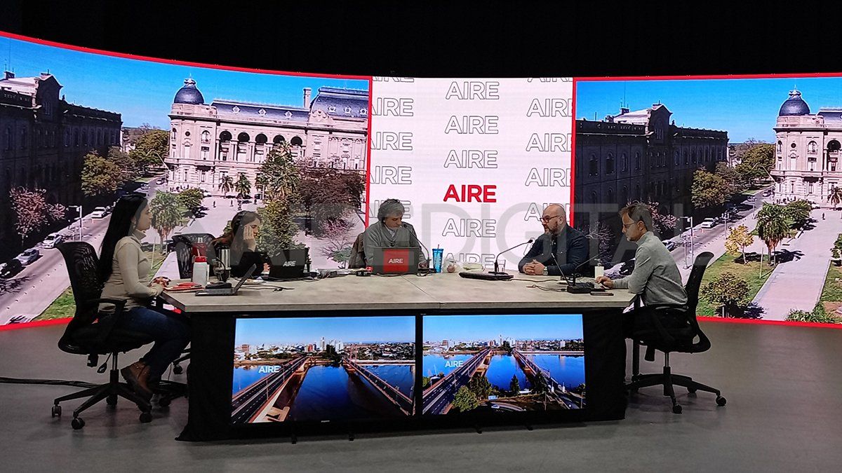 El precandidato a concejal de JxC, Carlos Suárez, en Ahora Vengo, este martes.