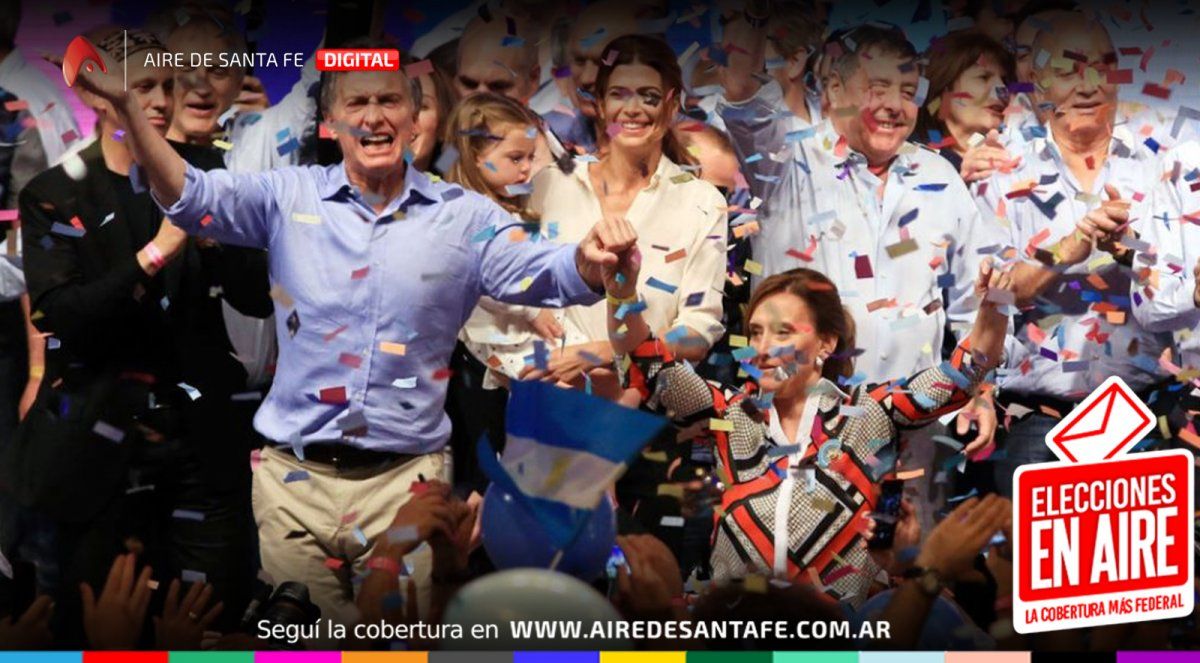 Mauricio Macri habló, eufórico, tras el triunfo de Cambiemos