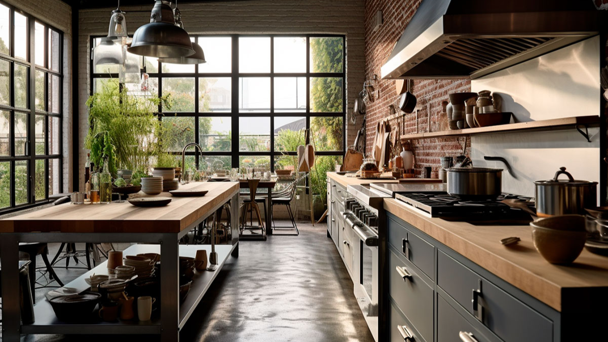 Cocinas de estilo industrial: la nueva tendencia para decorar tu hogar