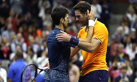 Juan Martín Del Potro jugará un partido exhibición y especulan con que su rival sea Djokovic Juan Martín Del Potro jugará un partido exhibición y especulan con que su rival sea Djokovic