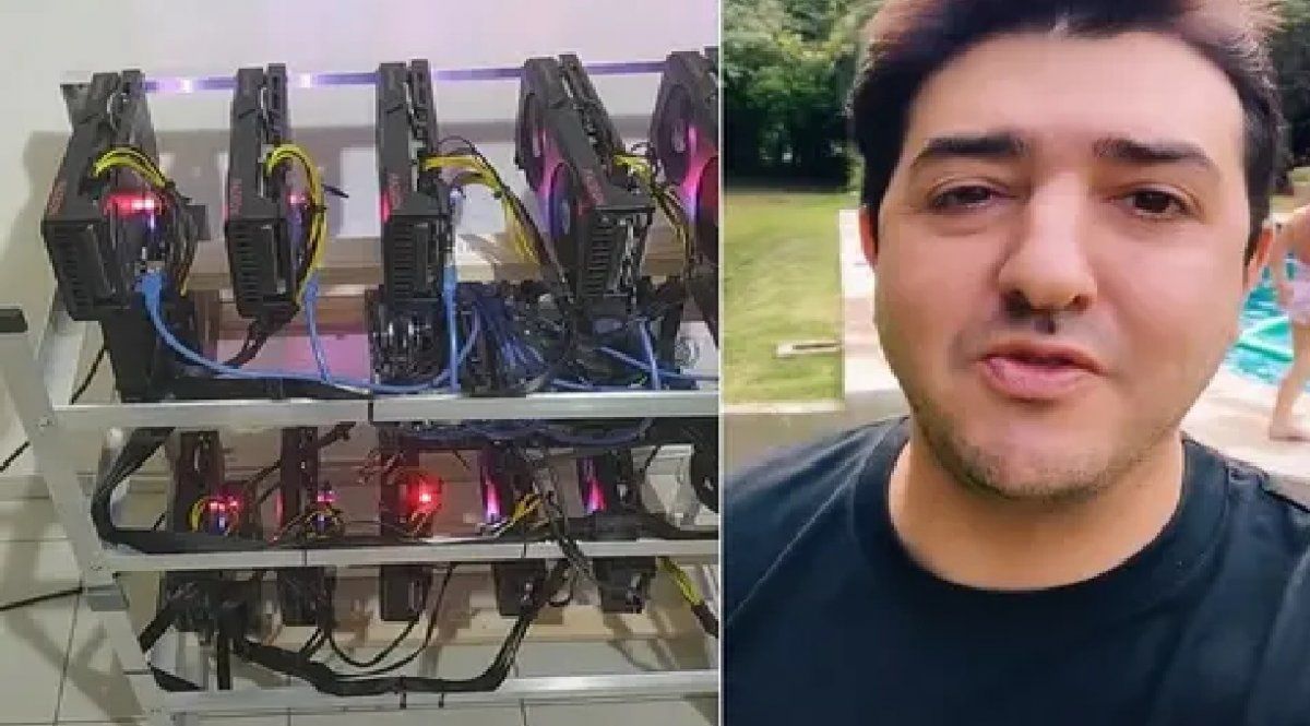 Vendió su fábrica de pastas para minar criptomonedas y es furor en Tik Tok