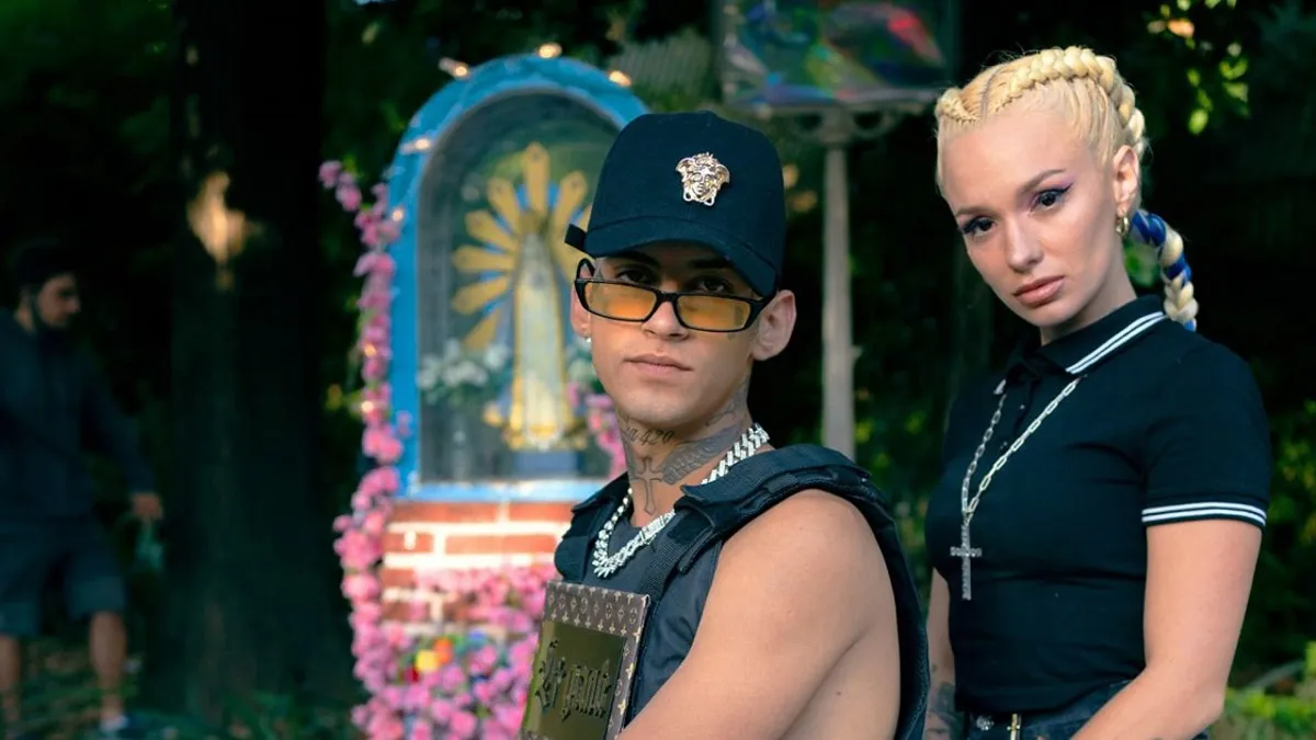 La relación de L-Gante y Tamara.