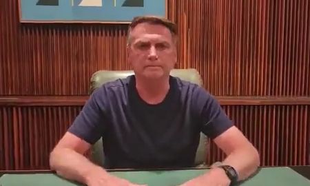 El expresidente de Brasil Jair Bolsonaro apareció tras los incidentes en Brasilia. El expresidente de Brasil Jair Bolsonaro apareció tras los incidentes en Brasilia.