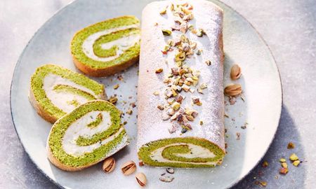 La receta de pionono de pistacho de Maru Botana perfecta para esta Navidad. La receta de pionono de pistacho de Maru Botana perfecta para esta Navidad.