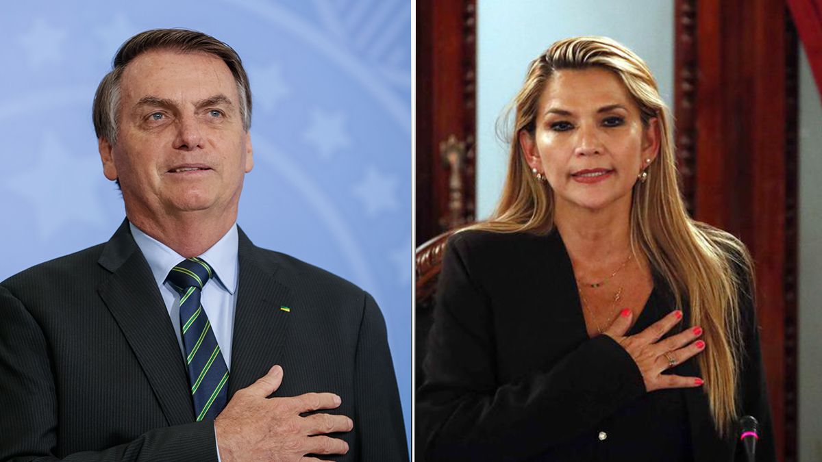 Bolsonaro dijo que su país estaría dispuesto a darle cobijo a la expresidenta de facto boliviana Jeanine Áñez.