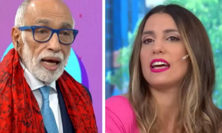 despues de su pelea con el negro oro en nosotros a la manana, cinthia fernandez pego el faltazo despues de su pelea con el negro oro en nosotros a la manana, cinthia fernandez pego el faltazo