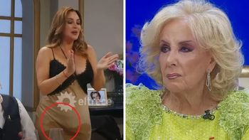 La noche accidentada de Belén Francese en lo de Mirtha Legrand