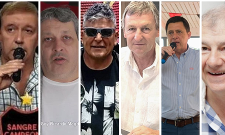 Gustavo Abraham, Ricardo Luciani, Gustavo Ingaramo, Luis Valdéz, Ricardo Magdalena y Víctor Godano son los candidatos en Colón. Gustavo Abraham, Ricardo Luciani, Gustavo Ingaramo, Luis Valdéz, Ricardo Magdalena y Víctor Godano son los candidatos en Colón.
