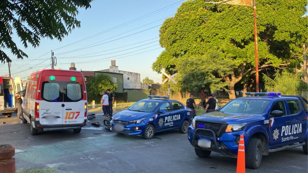 El accidente se produjo en la zona de las vías del ferrocarril.