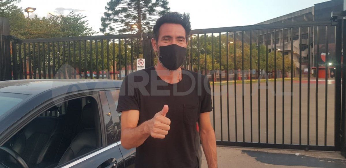 El entrenador de Colón se siente cómodo en Colón, tras ser consultado por la renovación de su contrato.