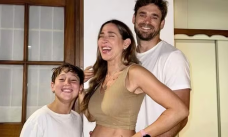 jimena baron y matias palleiro presentaron a arturo, su hijo recien nacido jimena baron y matias palleiro presentaron a arturo, su hijo recien nacido