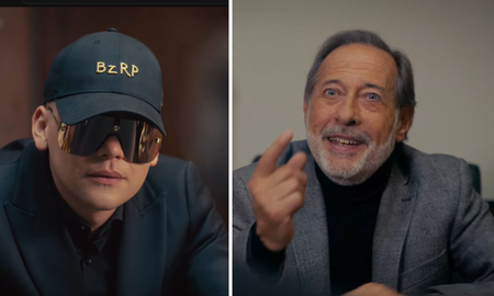 Guillermo Francella participó del nuevo video de Bizarrap Guillermo Francella participó del nuevo video de Bizarrap
