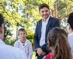 El gobernador Maximiliano Pullaro recorrió distintas localidades de los departamentos Castellanos y San Cristóbal. El gobernador Maximiliano Pullaro recorrió distintas localidades de los departamentos Castellanos y San Cristóbal.