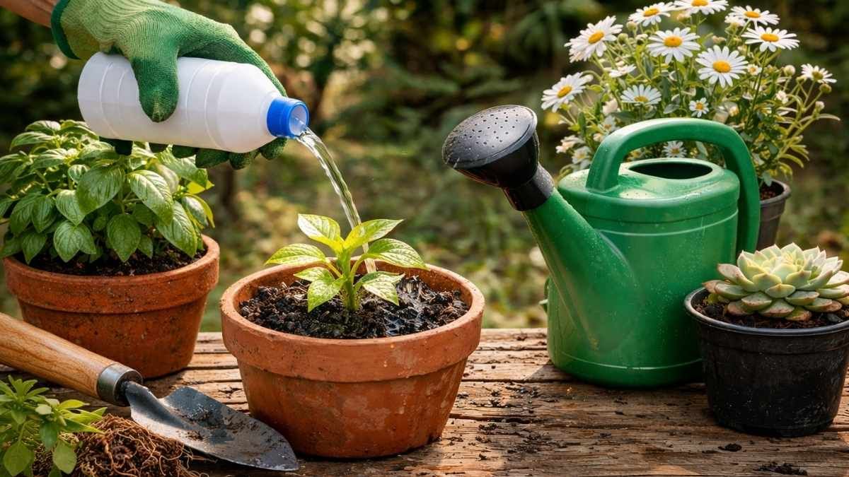 Agua oxigenada en plantas: beneficios