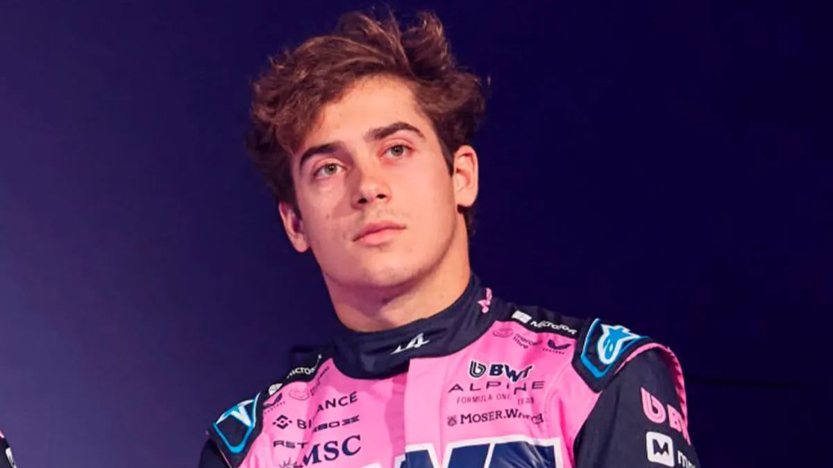 Así se ve Franco Colapinto en el nuevo videojuego oficial de la F1 2025.