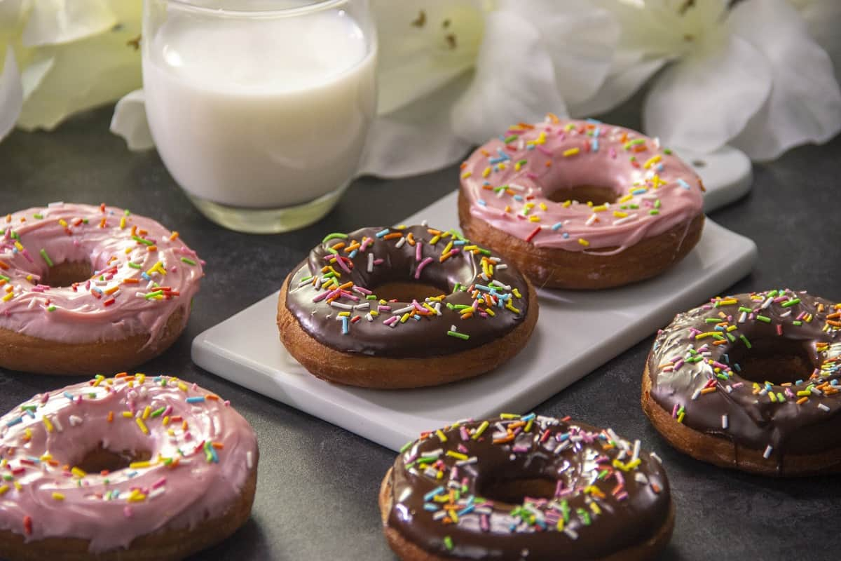 Donas: la receta para disfrutar en familia. Donas: la receta para disfrutar en familia.