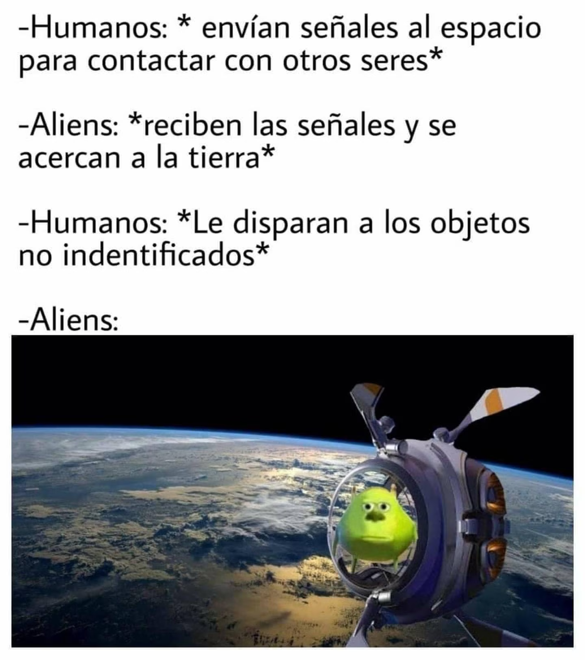 Los mejores memes sobre ovnis